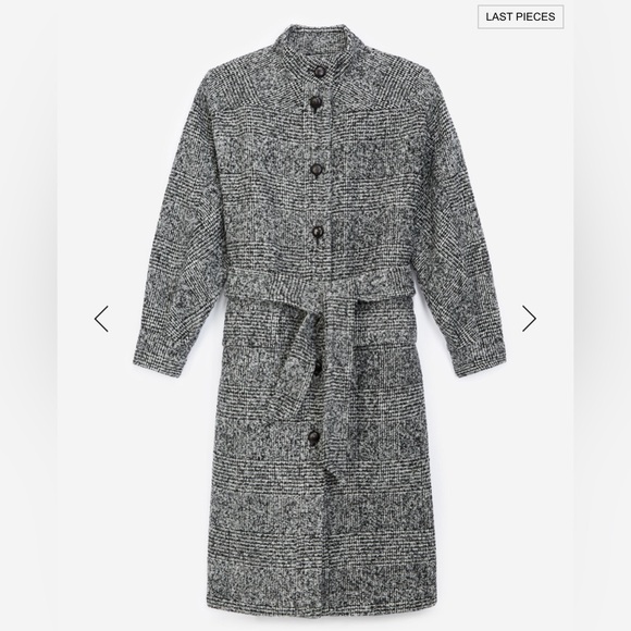 The Kooples BLACK WOOL COAT - Picture 7 of 12